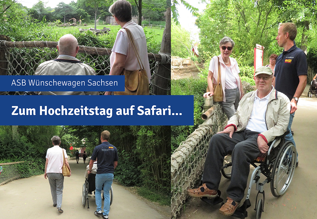 Zum Hochzeitstag auf Safari