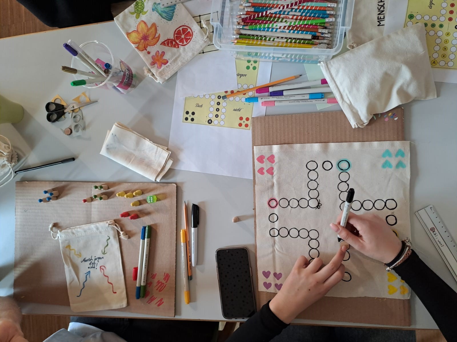 Kreativwoche in Ateliers