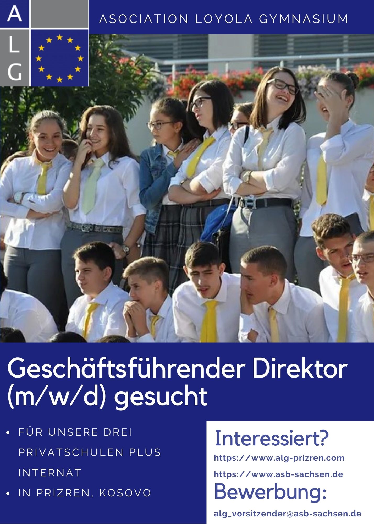 Blau Graustufe Foto Job Vakanz Bekanntgabe.jpg