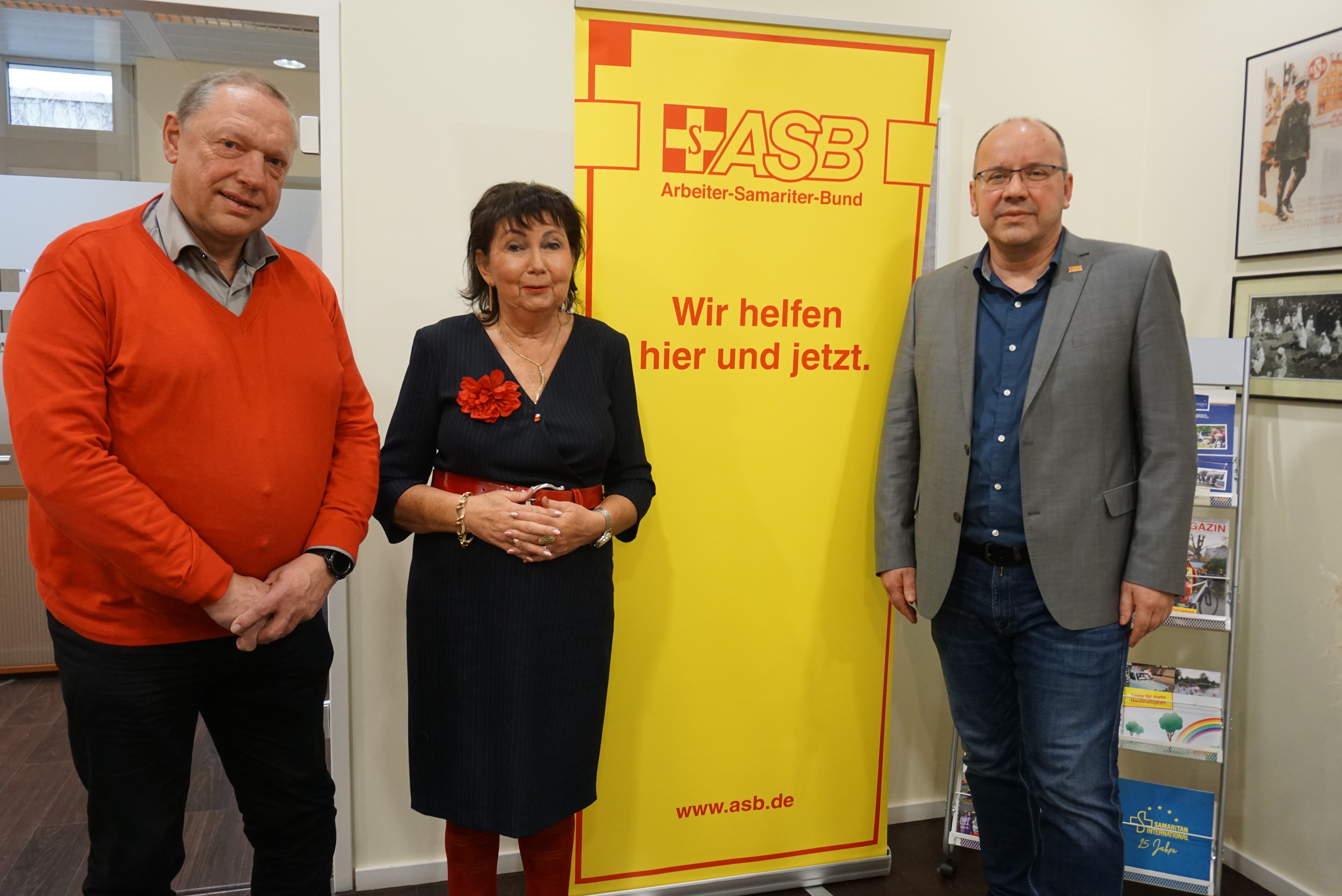 Landtagsabgeordnete zu Gast beim ASB in Sachsen