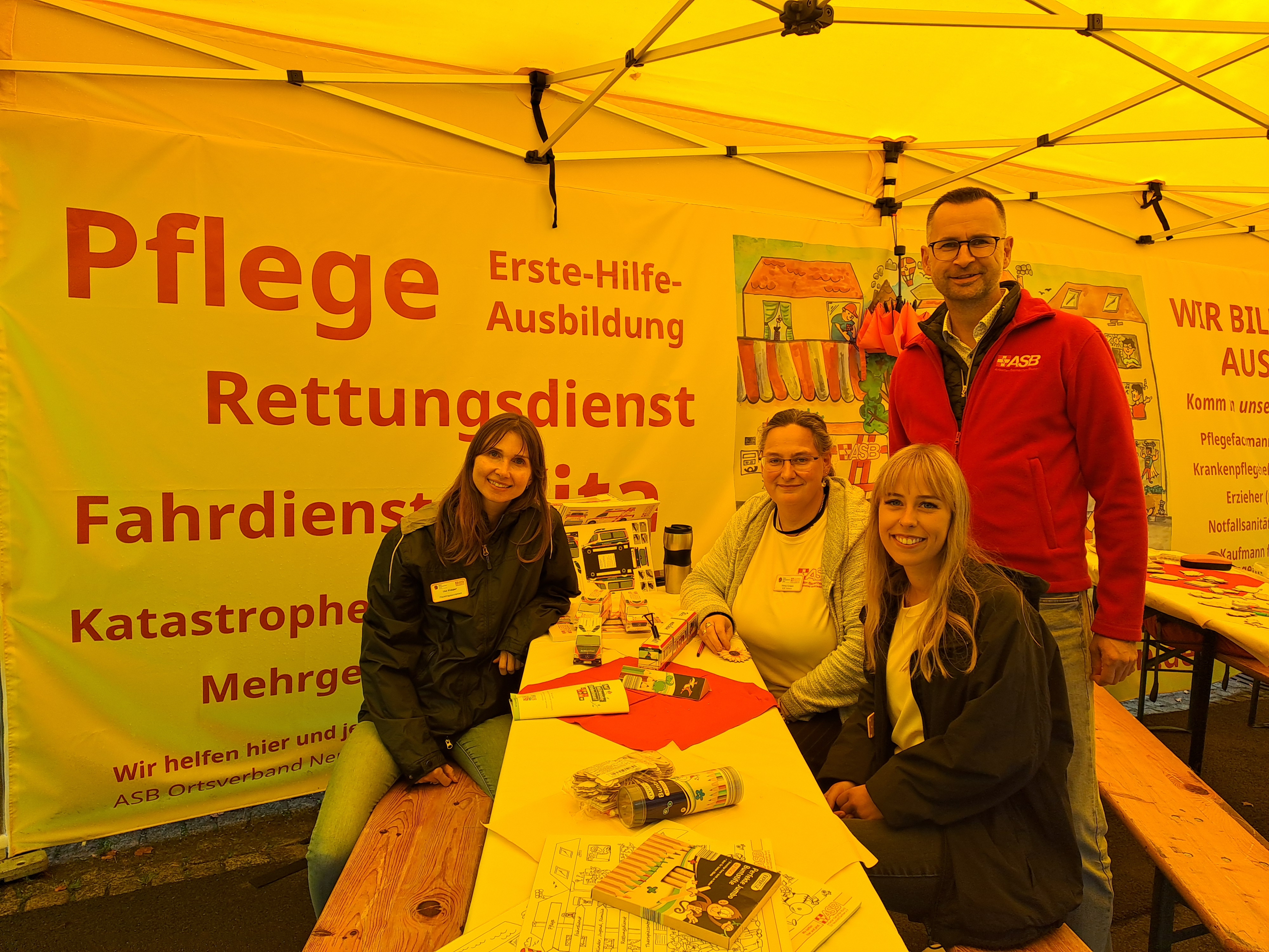 Mit Herz und Einsatz dabei