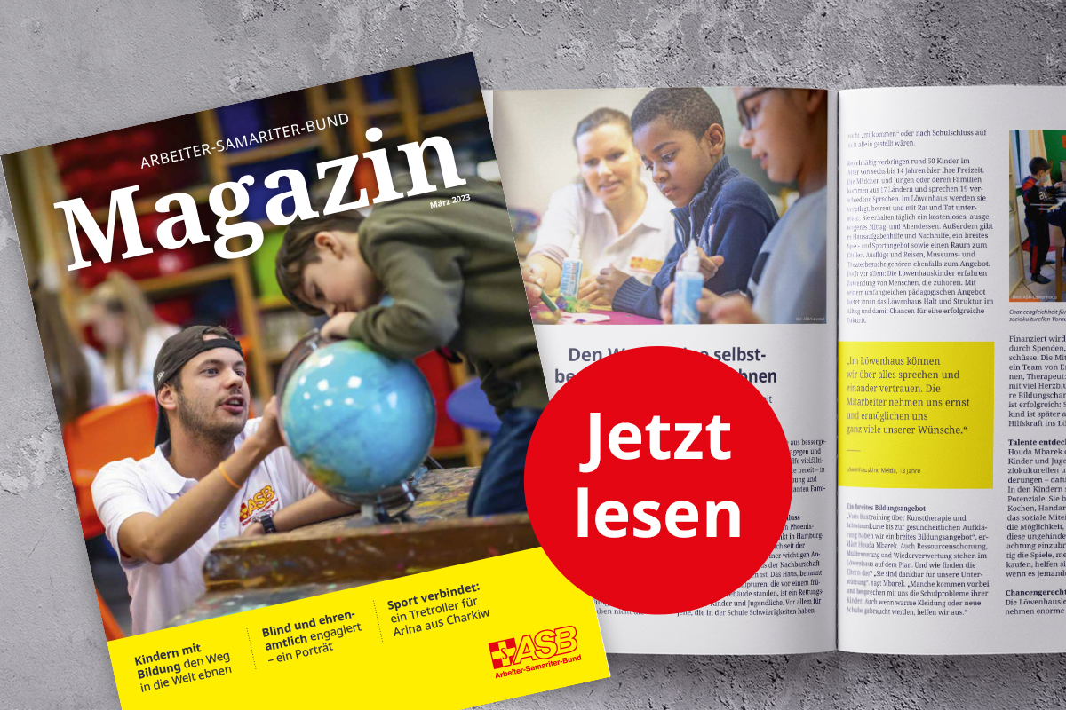 Das neue ASB Magazin ist da!